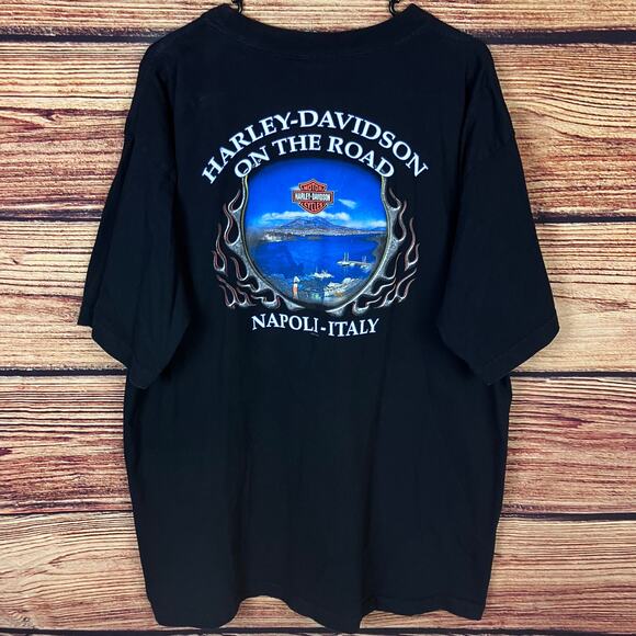 2006 Harley Davidson Motorcycles Napoli, Italy T-shirt - Picture 4 of 8